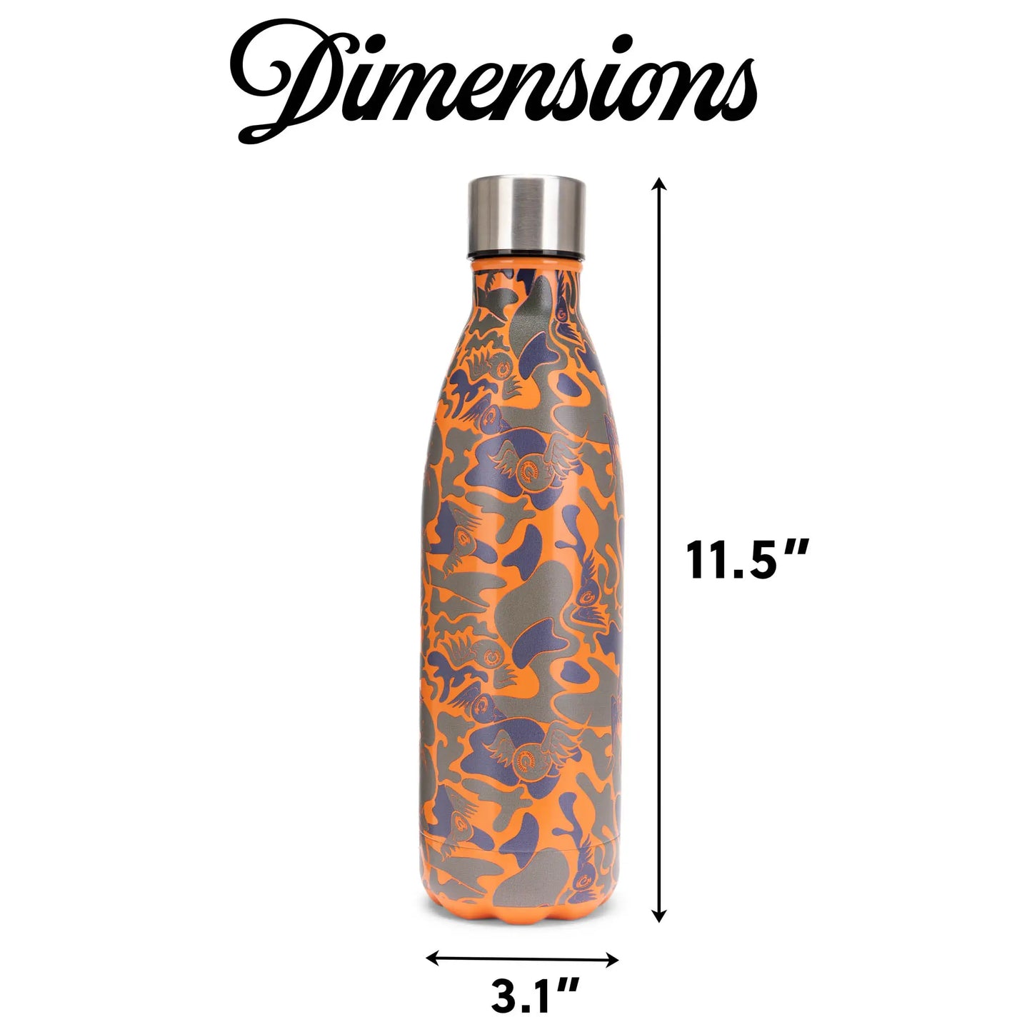 Von Dutch 24oz Hydration Bottle | Double-Wall Insulated Stainless Steel