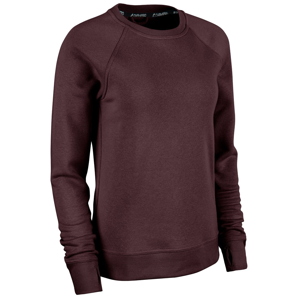 Victory Fleece Women's Crew - Split Hem