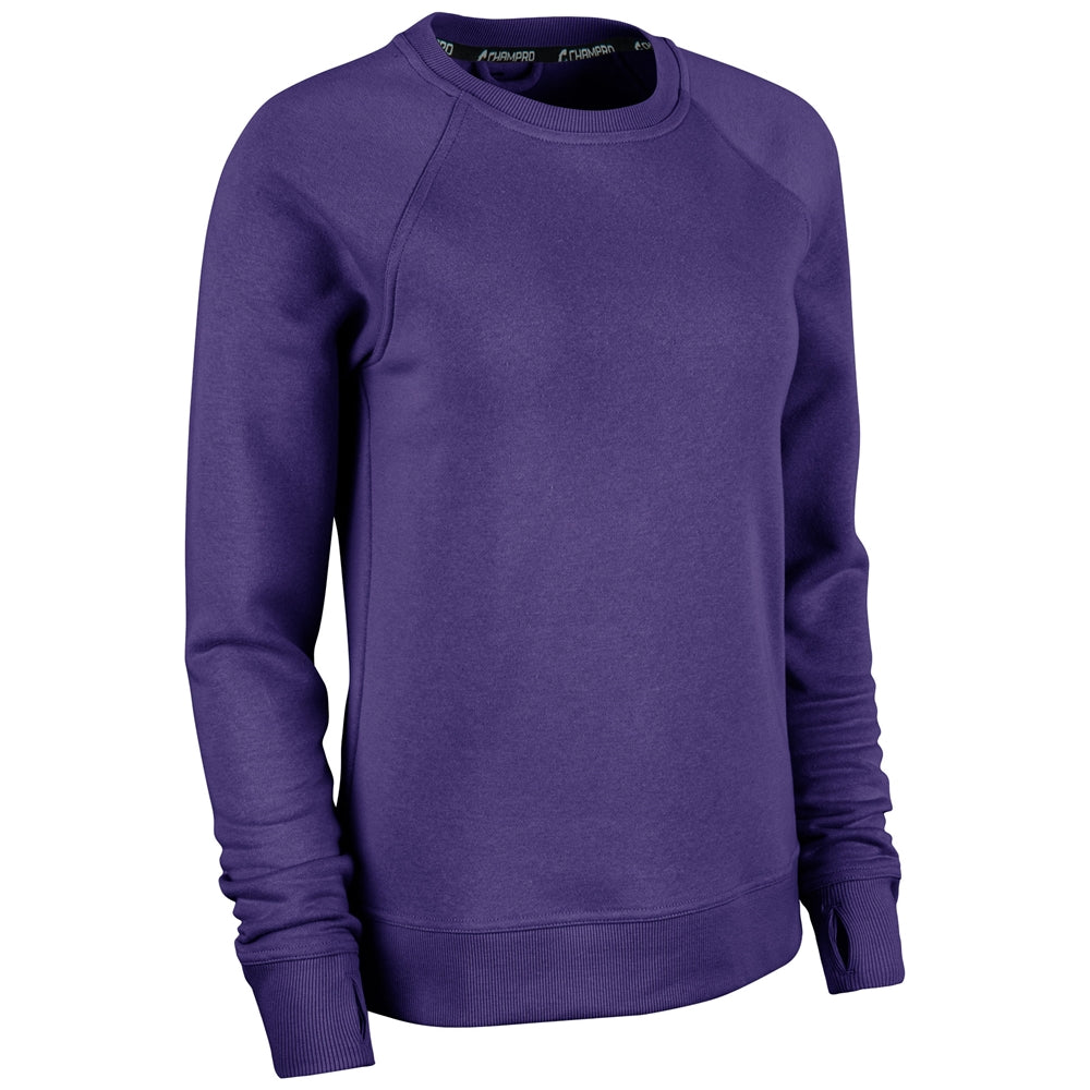Victory Fleece Women's Crew - Split Hem
