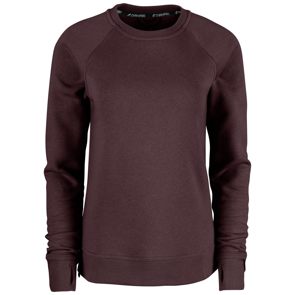Victory Fleece Women's Crew - Split Hem