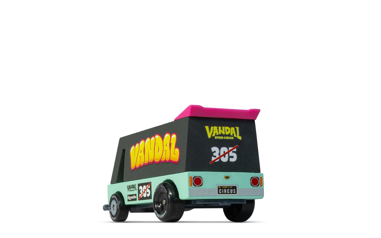 Vandal 305 | Candylab CANDYCAR TOONS Toy Car | Wooden & Diecast | Ages 3+ | Collectible - Niksstuff