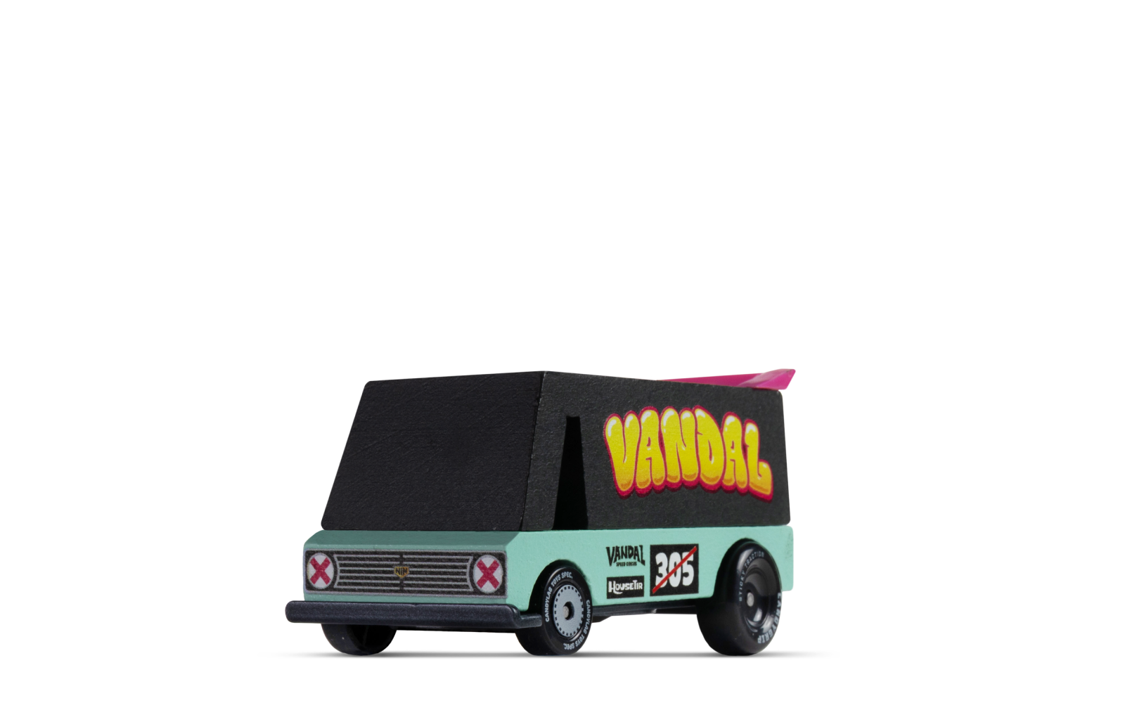 Vandal 305 | Candylab CANDYCAR TOONS Toy Car | Wooden & Diecast | Ages 3+ | Collectible - Niksstuff