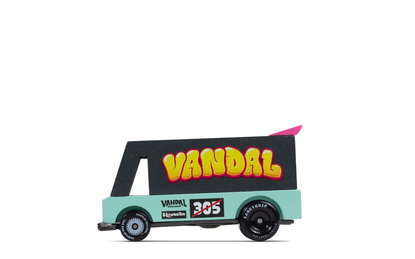 Vandal 305 | Candylab CANDYCAR TOONS Toy Car | Wooden & Diecast | Ages 3+ | Collectible - Niksstuff