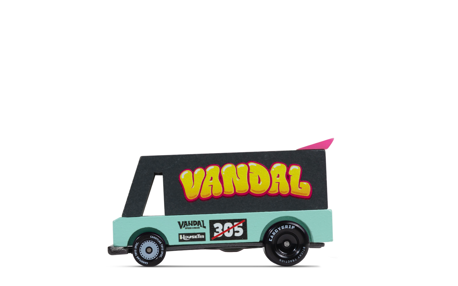 Vandal 305 | Candylab CANDYCAR TOONS Toy Car | Wooden & Diecast | Ages 3+ | Collectible - Niksstuff