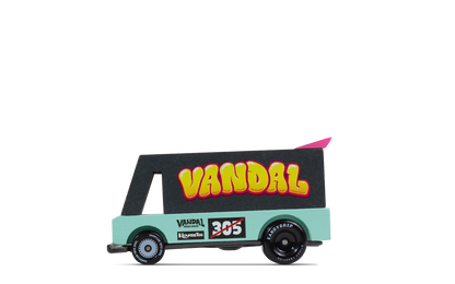 Vandal 305 | Candylab CANDYCAR TOONS Toy Car | Wooden & Diecast | Ages 3+ | Collectible - Niksstuff