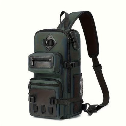 Anti-Theft Sling Bag | Crossbody Chest Backpack | Water-Resistant | 6 Colors | 39 cm