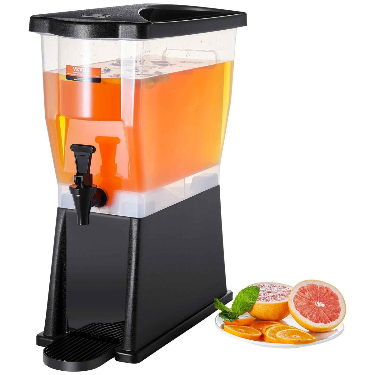 3 Gallon Beverage Dispenser with Stand, Spigot & Lid