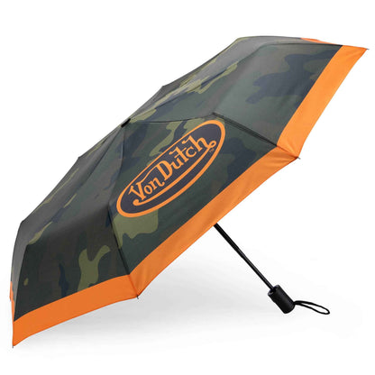 Von Dutch Camo Compact Automatic Umbrella