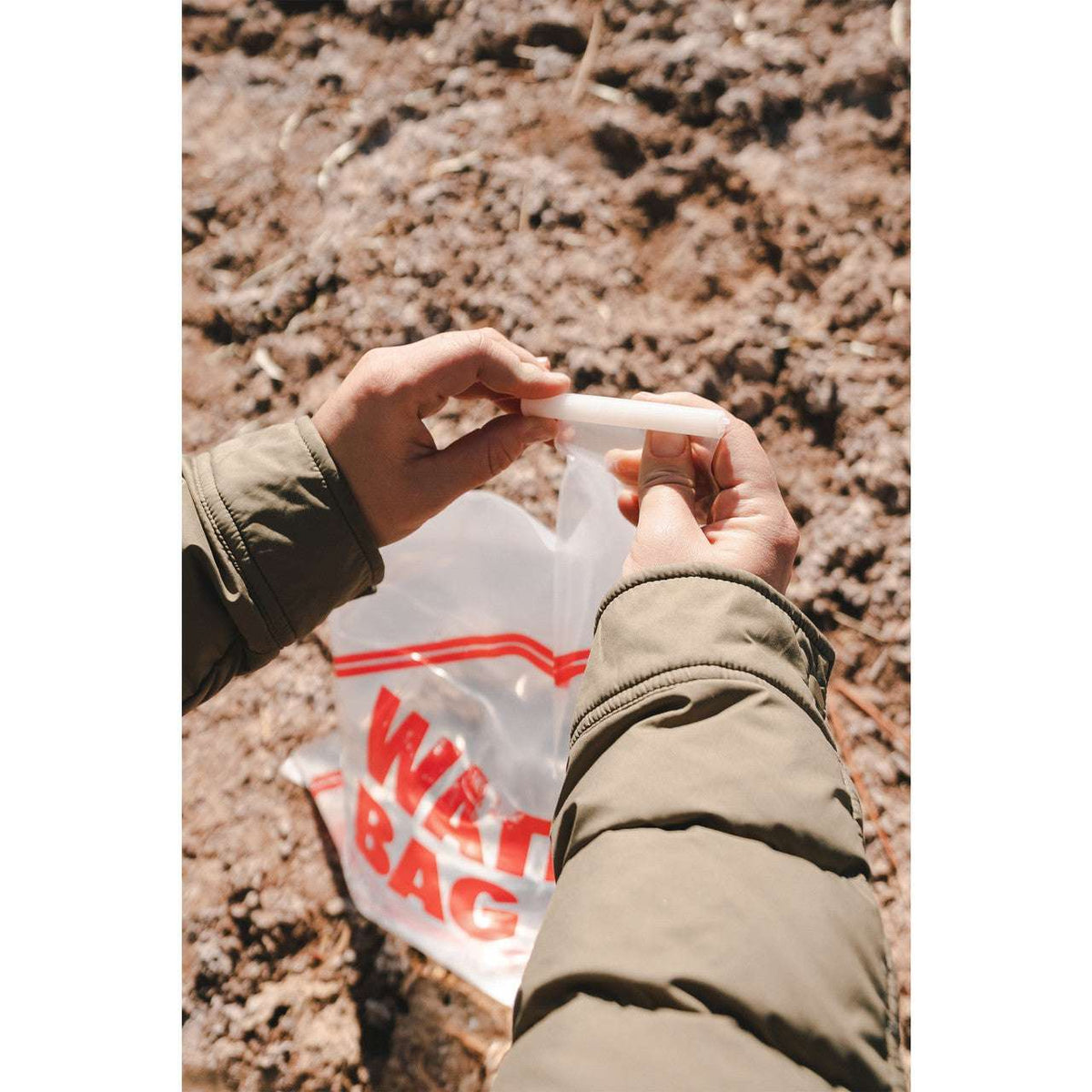 Quake Kits 2 Gallon Water Bag - Heavy Duty PVC