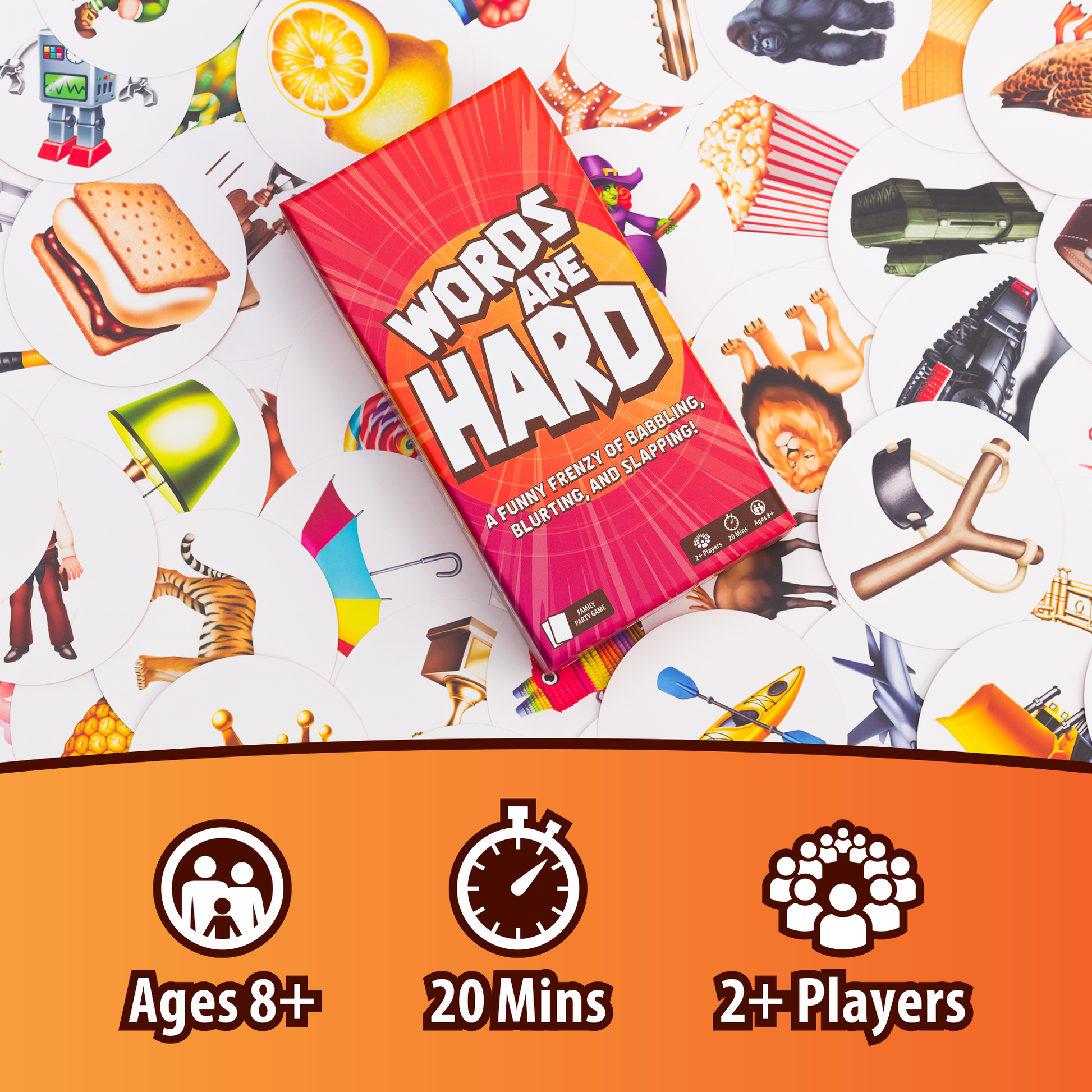 Words Are Hard Card Game by Lost Boy Entertainment - Niksstuff