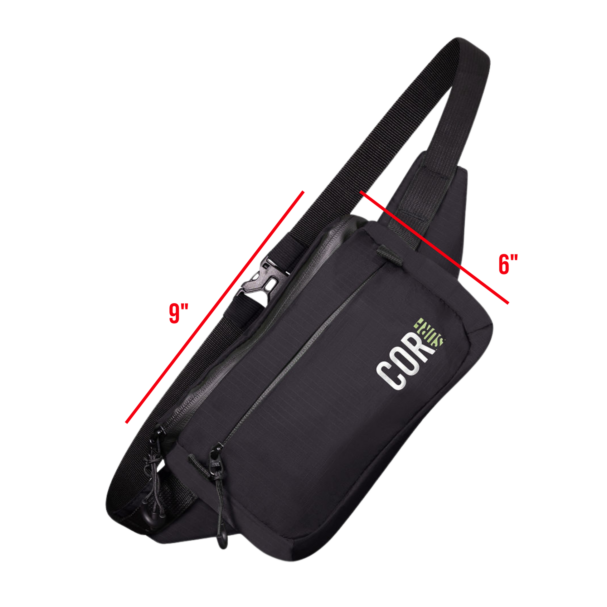 COR Surf Daily Hip Pack | 1L Cross-Body Fanny Pack | Water-Resistant - Niksstuff
