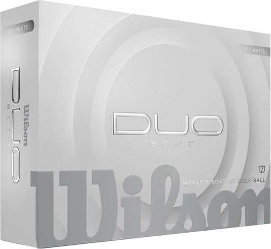 Wilson 2025 Duo Soft Golf Balls | Ultra-Low Compression | Dual Core | 6 Colors - Niksstuff