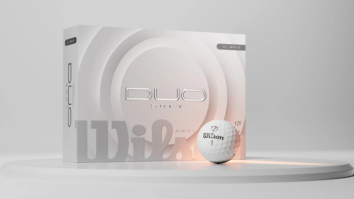 Wilson 2025 Duo Soft Golf Balls | Ultra-Low Compression | Dual Core | 6 Colors - Niksstuff