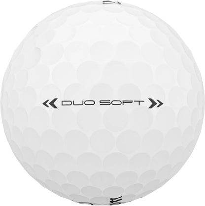 Wilson 2025 Duo Soft Golf Balls | Ultra-Low Compression | Dual Core | 6 Colors - Niksstuff