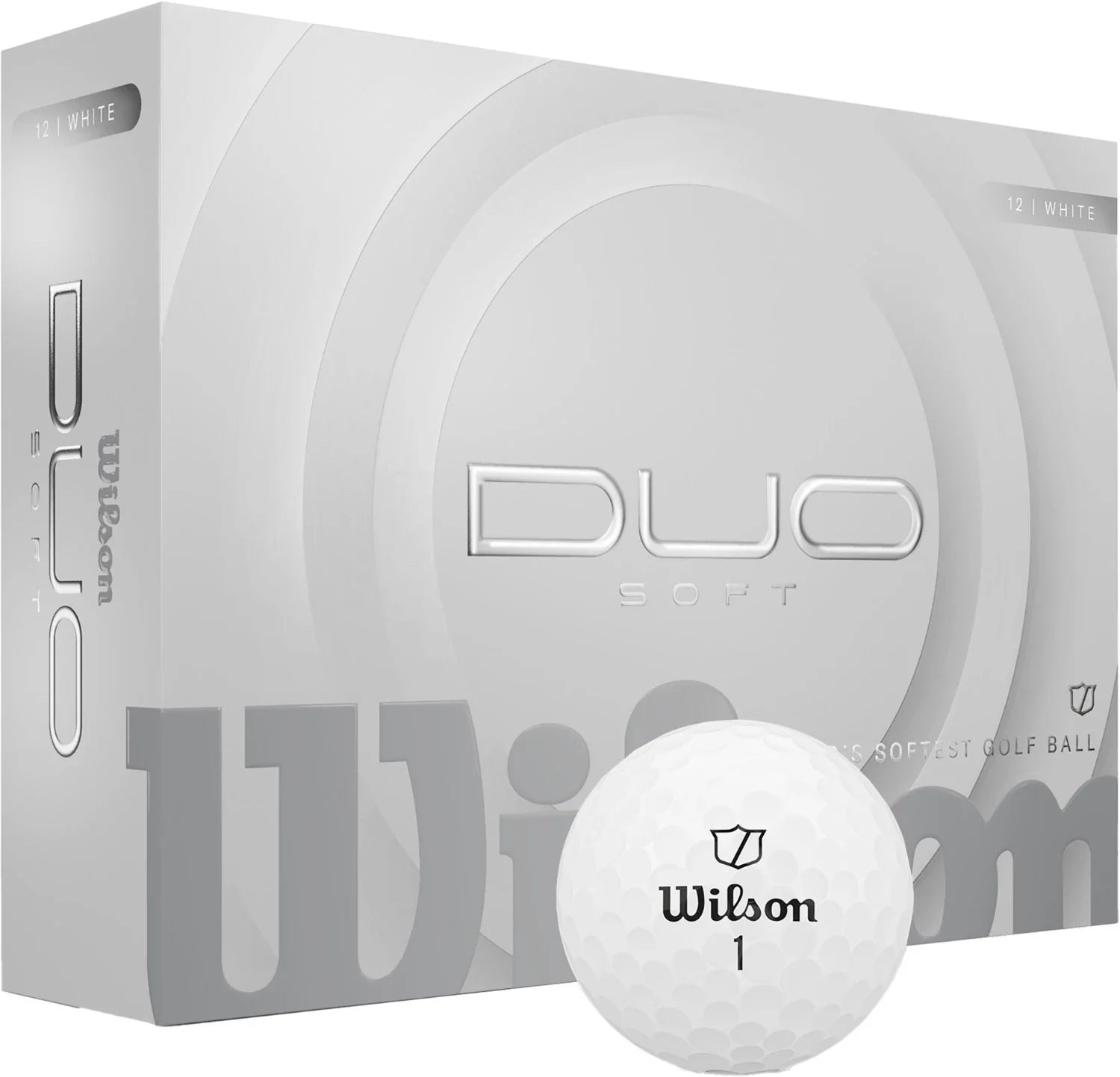 Wilson 2025 Duo Soft Golf Balls | Ultra-Low Compression | Dual Core | 6 Colors - Niksstuff