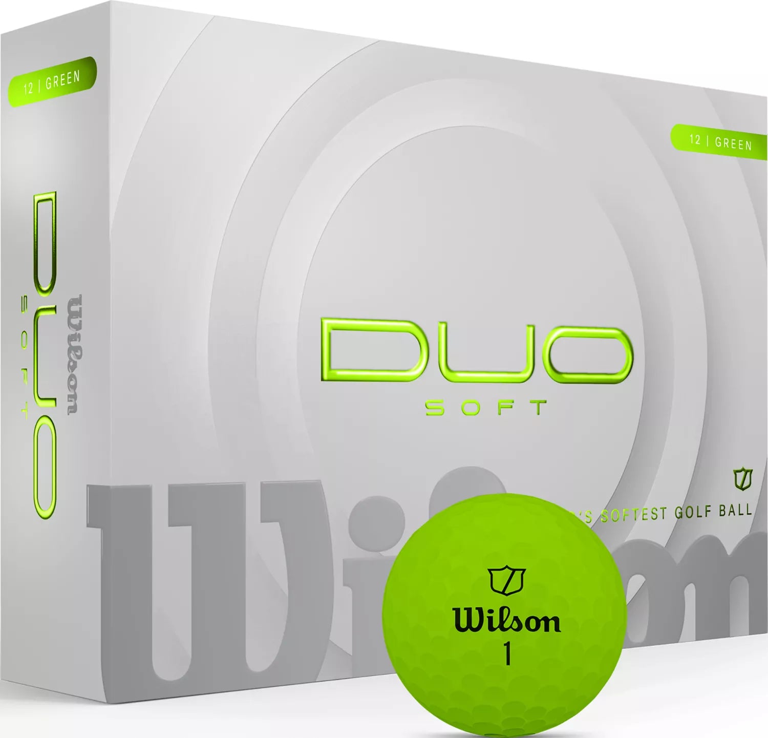 Wilson 2025 Duo Soft Golf Balls | Ultra-Low Compression | Dual Core | 6 Colors - Niksstuff
