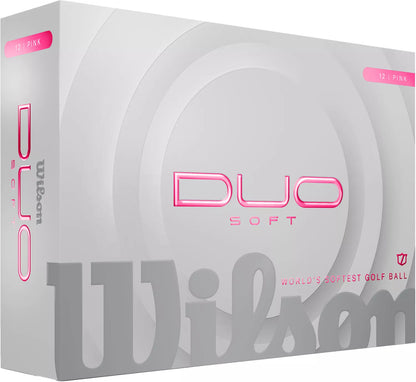 Wilson 2025 Duo Soft Golf Balls | Ultra-Low Compression | Dual Core | 6 Colors - Niksstuff