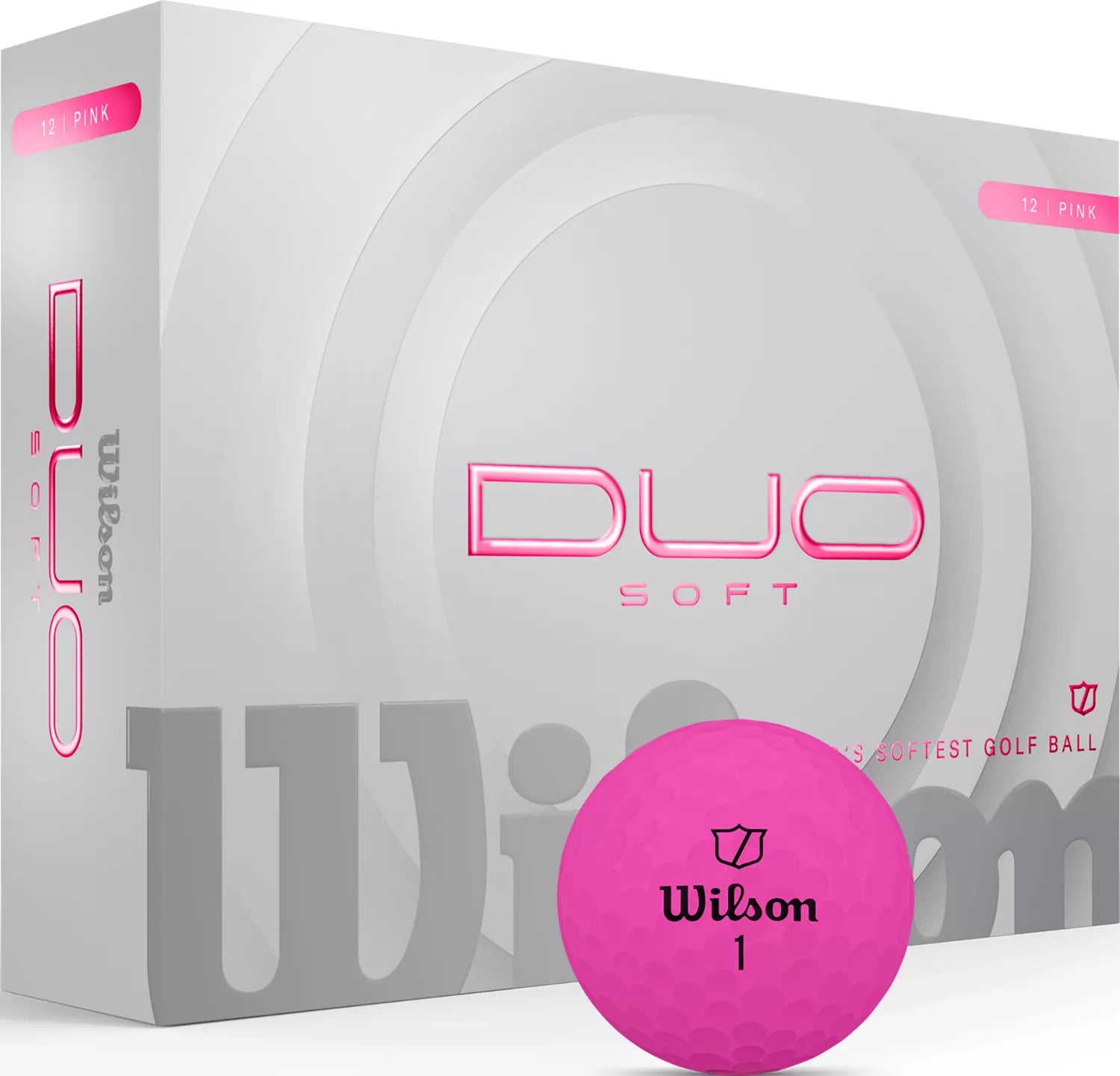 Wilson 2025 Duo Soft Golf Balls | Ultra-Low Compression | Dual Core | 6 Colors - Niksstuff