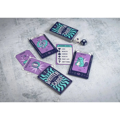 Written in the Cards - Dice & Cards Funny Fortune Game - Professor Puzzle - Niksstuff