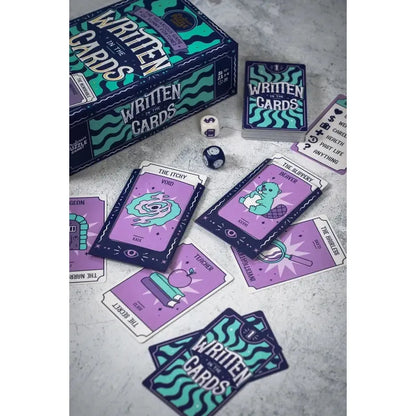 Written in the Cards - Dice & Cards Funny Fortune Game - Professor Puzzle - Niksstuff