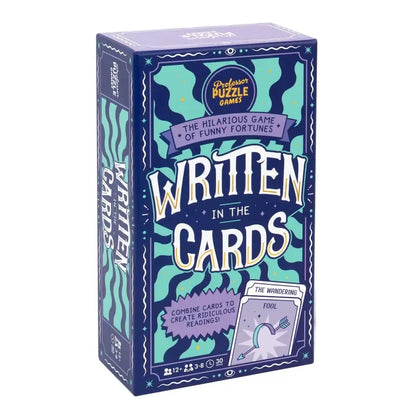 Written in the Cards - Dice & Cards Funny Fortune Game - Professor Puzzle - Niksstuff