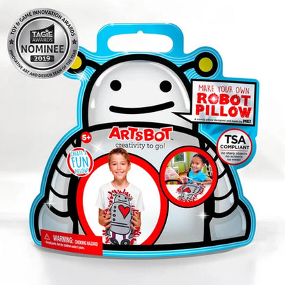 Make Your Own Robot Pillow Craft Kit | Kids Arts & Crafts - Niksstuff