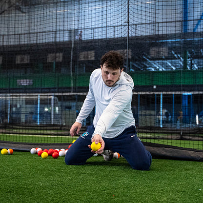 Yellow Smushballs Training Baseballs - Niksstuff
