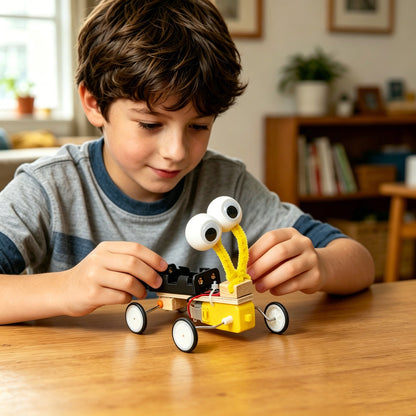 Bug Robot DIY Kit | Robotics STEM Toy for Kids Ages 6+ - Niksstuff