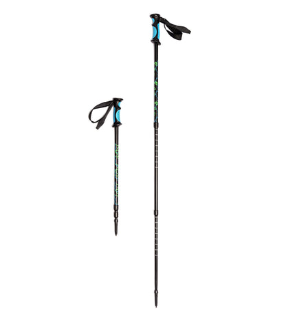 River Country Gear Aluminum Trekking Poles – 10 oz/pole, 66–135cm Adjustable, Interchangeable Tips
