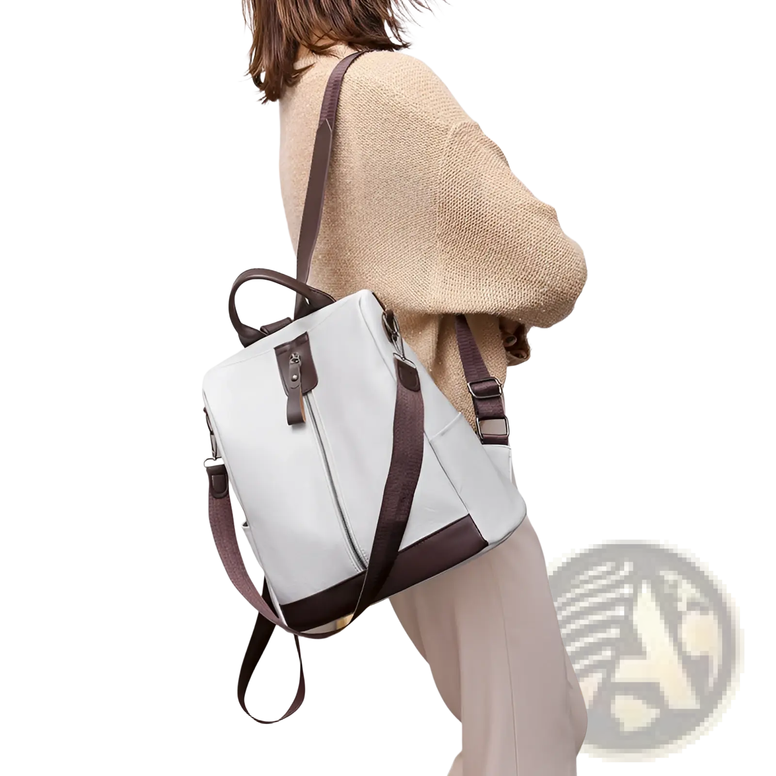 Anti-Theft Leather Backpack | Urban Travel Bag | 4 Colors | Expandable Storage | 30×29×12cm | ARBA Global - Niksstuff