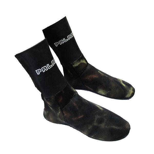 Palantic 3mm Camo Neoprene Fin Socks by Scuba Choice - Niksstuff