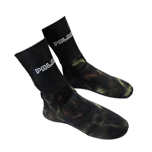 Palantic 3mm Camo Neoprene Fin Socks by Scuba Choice - Niksstuff