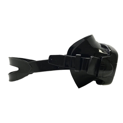 Silicone Dive Mask with Yellow Mirror Lens + Black Snorkel Combo by Scuba Choice - Niksstuff