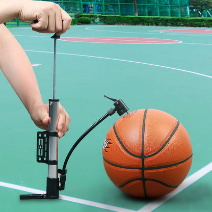 Gbruno Mini Bike Pump - Aluminum Portable Tire Inflator with Mount