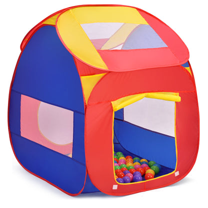 Kids Pop-Up Play Tent with 100 Balls | Breathable Mesh | Foldable | Indoor & Outdoor
