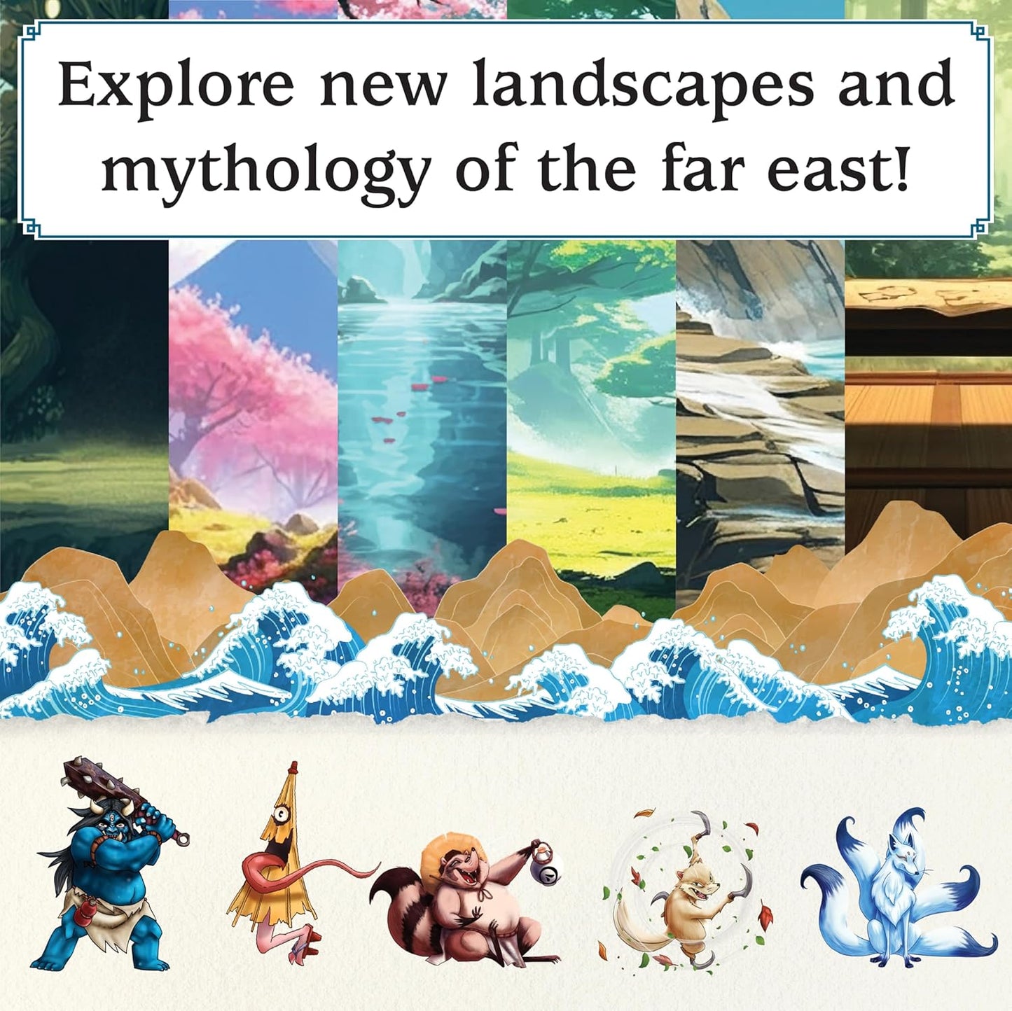 Dragon Isles – A Journey of Far-Shores & Fortunes Strategy Game | 2-5 Players, Ages 10+