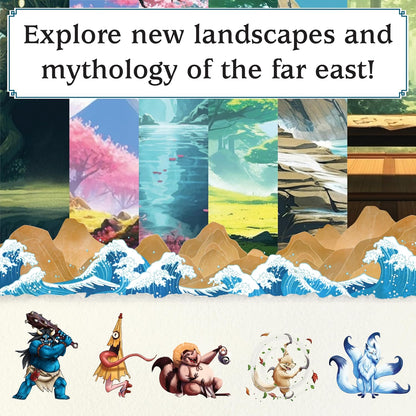 Dragon Isles – A Journey of Far-Shores & Fortunes Strategy Game | 2-5 Players, Ages 10+