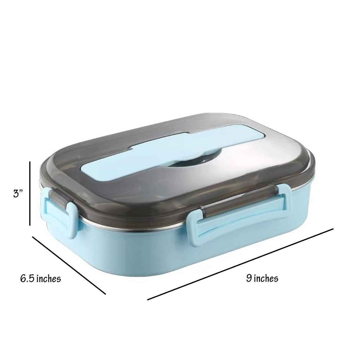 Bento Lunch Box – Includes Thermos Bag, Spoon & Chopsticks