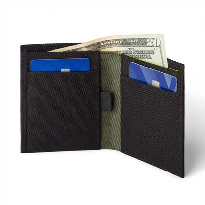 Eco Bifold Cash Wallet | RPET Recycled Fabric | RFID Blocking | COR Surf - Niksstuff