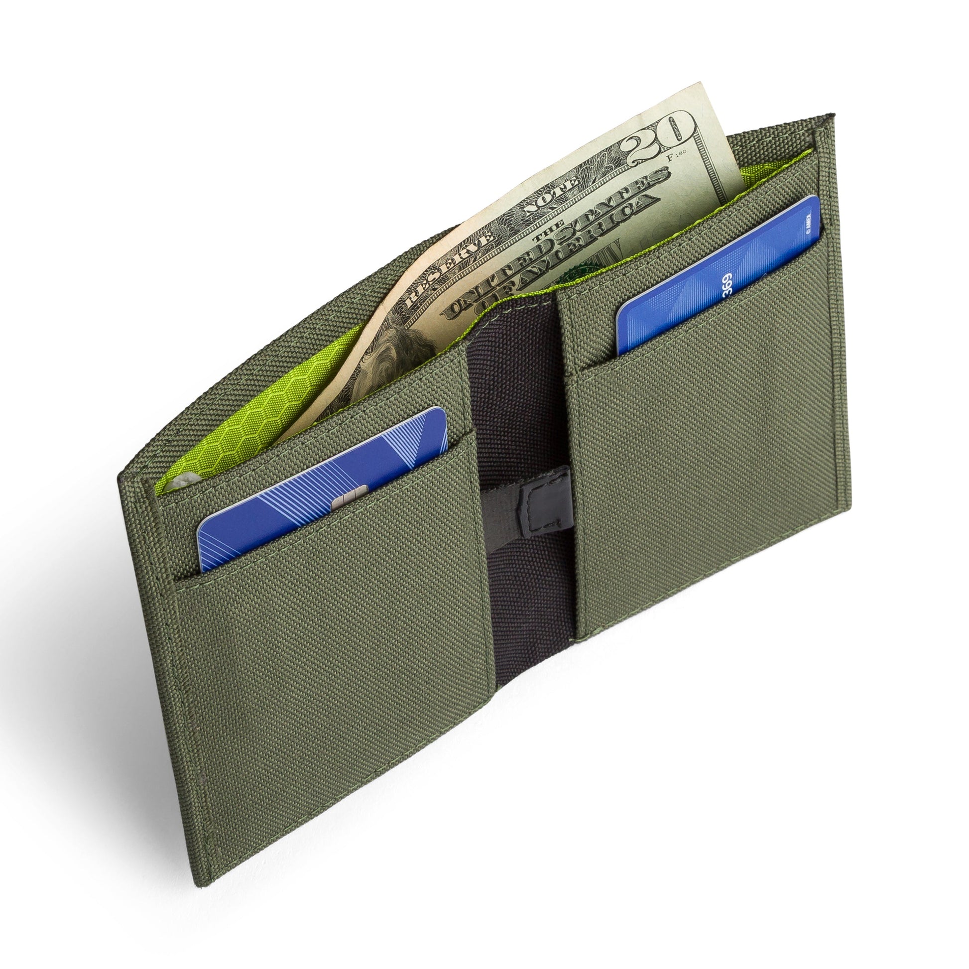 Eco Bifold Cash Wallet | RPET Recycled Fabric | RFID Blocking | COR Surf - Niksstuff