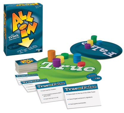 All In Party Game - True or False Betting Game for Ages 17+