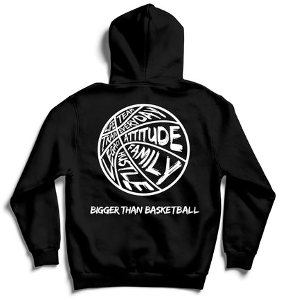 Bigger Than Basketball - Hoodie - Black | Youth & Adult - Niksstuff