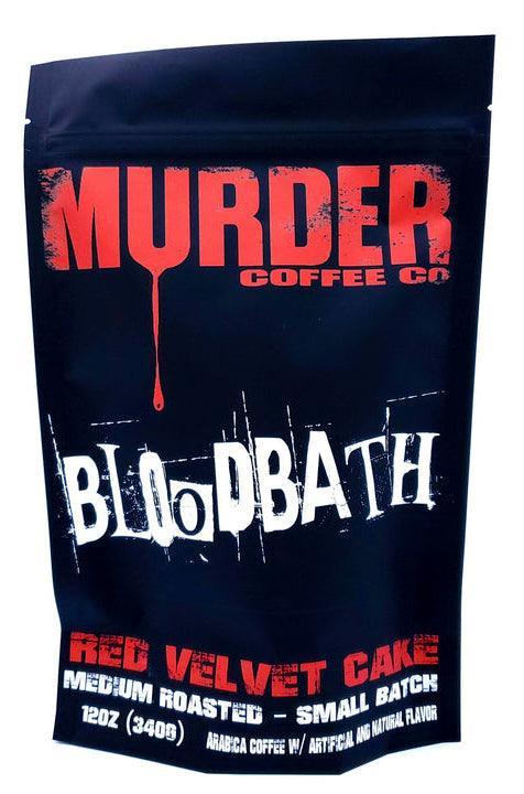 Bloodbath | Red Velvet Cake Flavored Coffee | 12oz | Whole Bean or Ground | Iron Bean Coffee Company - Niksstuff