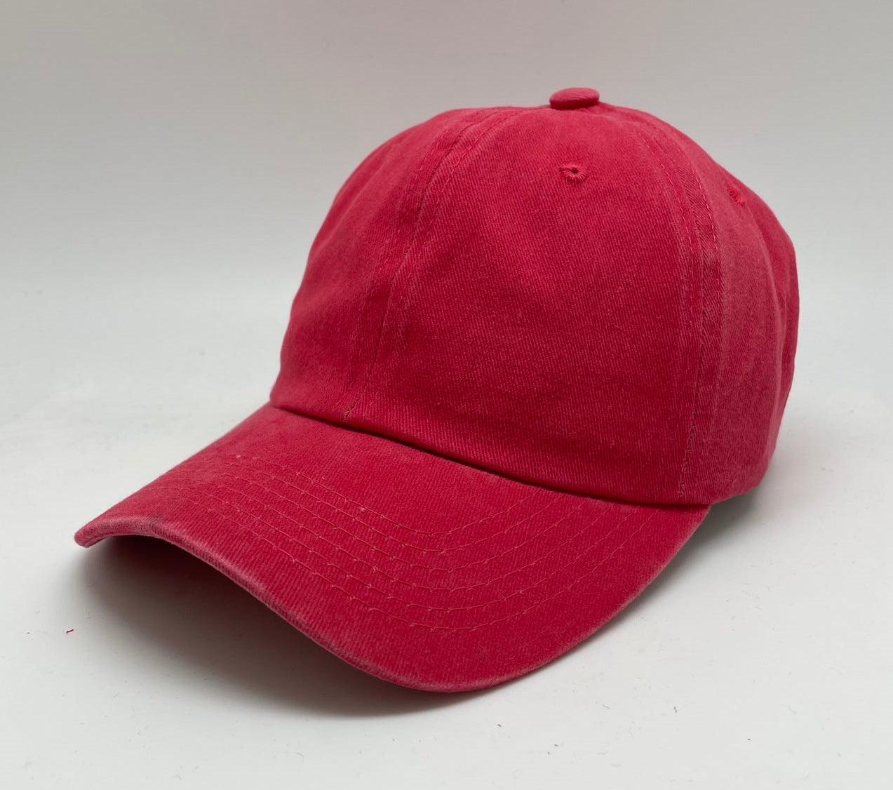 Pigment Dyed Dad Hat – Adjustable Buckle Cap | 13 Colors - Niksstuff