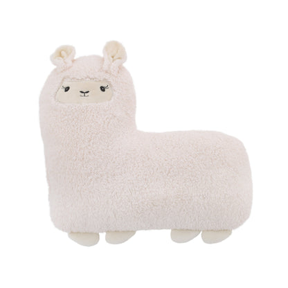 Little Love by NoJo Ivory Llama Sherpa Pillow