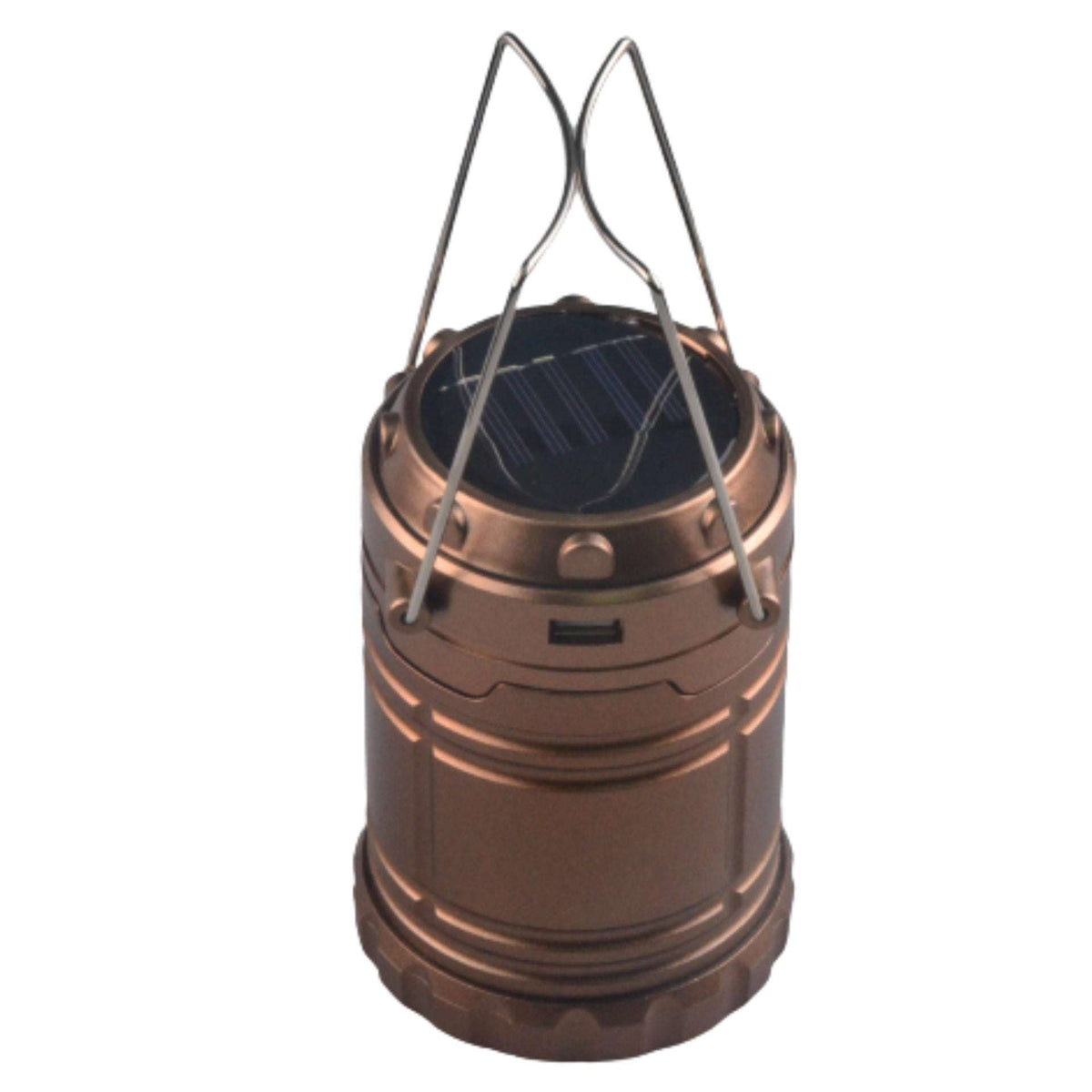 Quake Kits Collapsible Solar Lantern - Rechargeable LED Camping Light