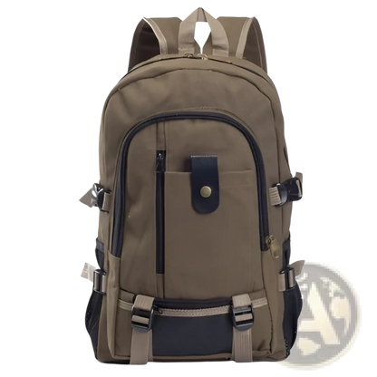 Men's Canvas Backpack | Student & Travel Bag | 5 Colors | 44×28×16cm | ARBA Global - Niksstuff