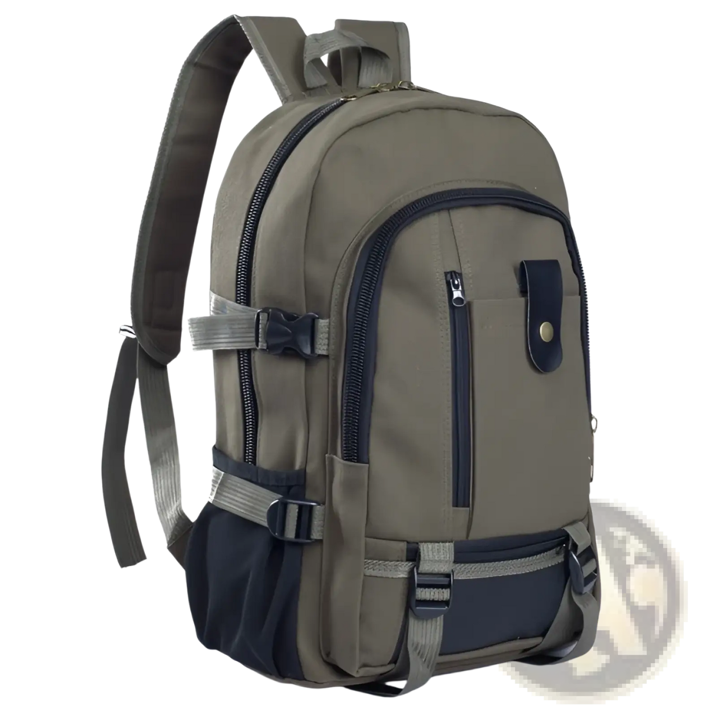 Men's Canvas Backpack | Student & Travel Bag | 5 Colors | 44×28×16cm | ARBA Global - Niksstuff