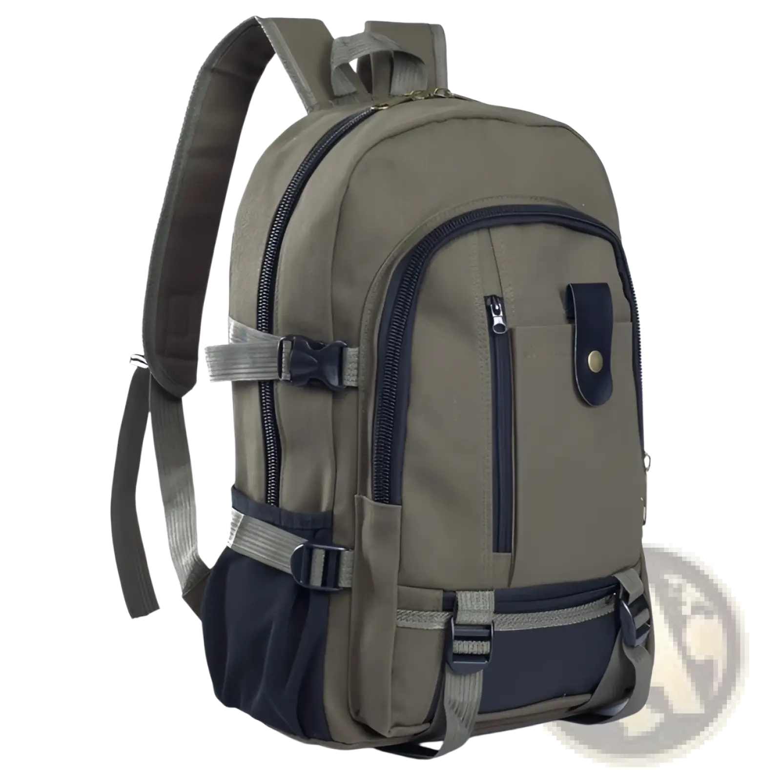 Men's Canvas Backpack | Student & Travel Bag | 5 Colors | 44×28×16cm | ARBA Global - Niksstuff