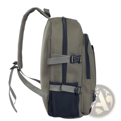 Men's Canvas Backpack | Student & Travel Bag | 5 Colors | 44×28×16cm | ARBA Global - Niksstuff